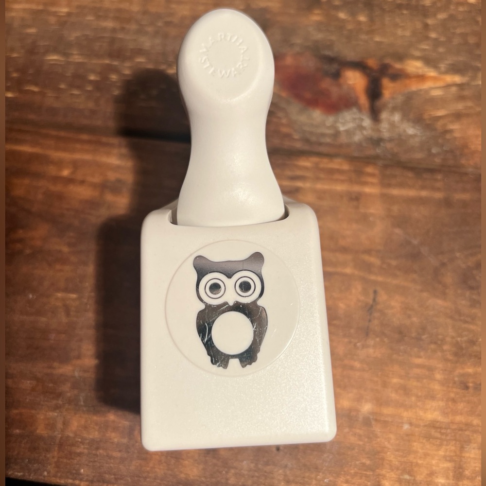 Martha Stewart Owl Paper Punch